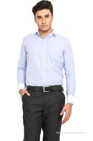 Protext Men's Solid Formal Shirt Protext Men's Solid Formal Shirt